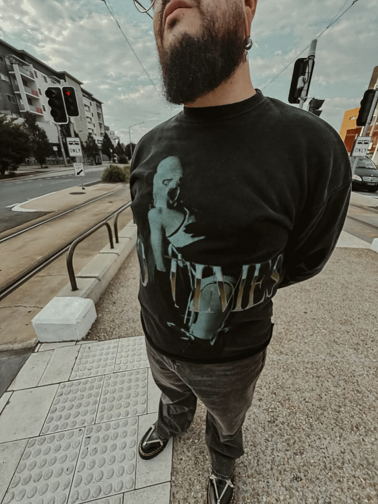 TXL BADTIMES DSTRSD Crewneck